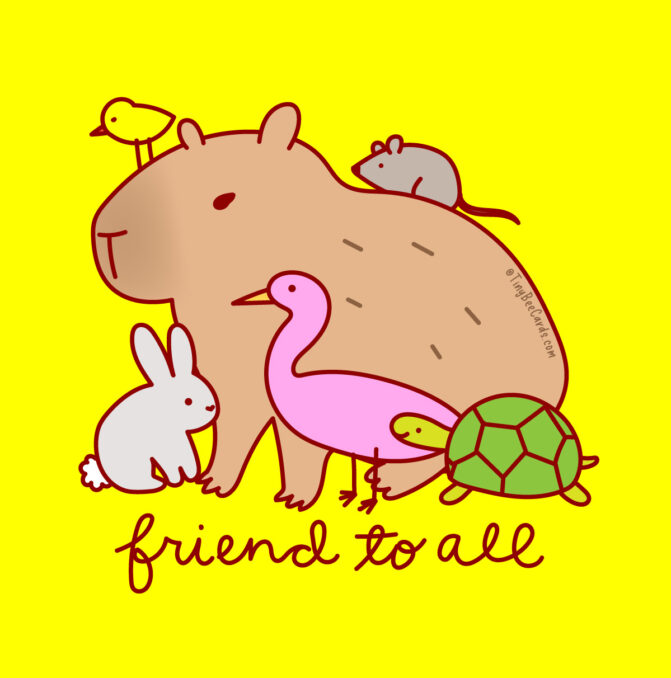 Capybara Friend to All
